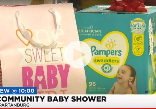 Fox Carolina Coverage of December 2022 Baby Shower