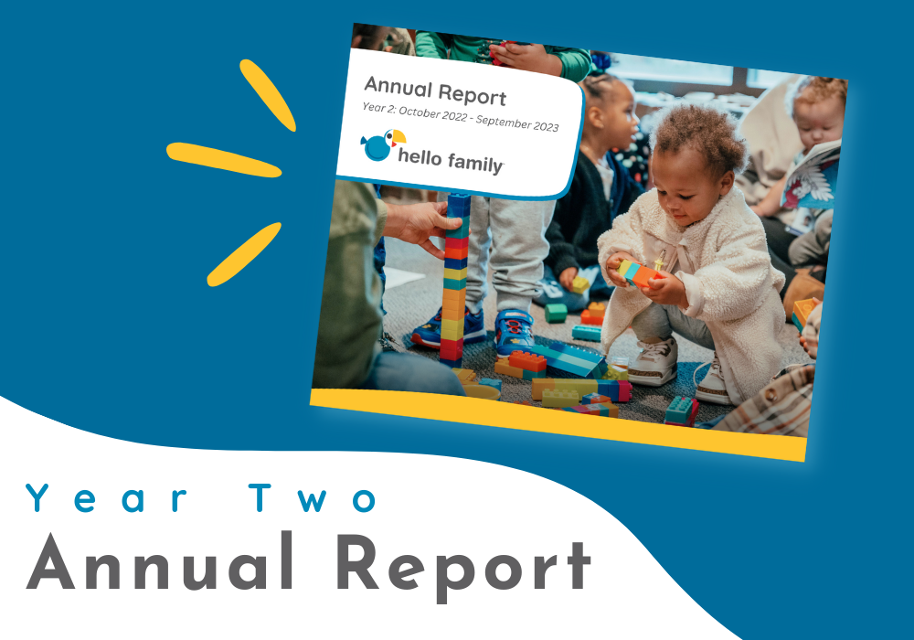 Hello Family Highlights: Year Two Annual Report